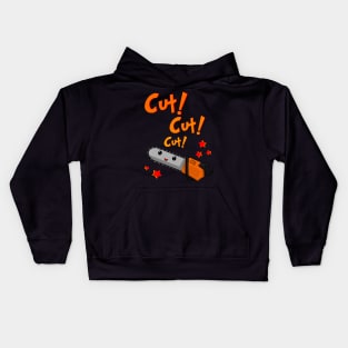 Cute chainsaw Kids Hoodie